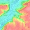Mappa topografica Hameau de Bretagne, altitudine, rilievo