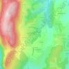 Mappa topografica Le Chenet, altitudine, rilievo