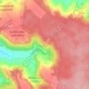 Mappa topografica Paradis, altitudine, rilievo