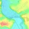 Mappa topografica Boissereau, altitudine, rilievo