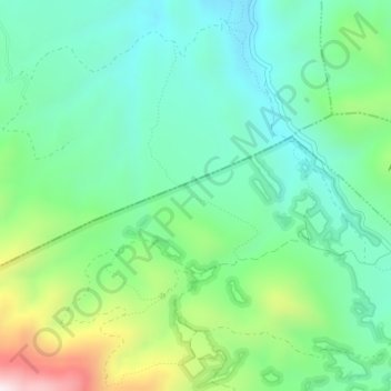 Mappa topografica Llano Vilches, altitudine, rilievo