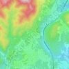Mappa topografica Invorio Superiore, altitudine, rilievo