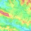 Mappa topografica Coustaladets, altitudine, rilievo