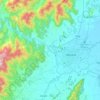 Mappa topografica Doi Hang, altitudine, rilievo