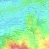 Mappa topografica Pardarilla, altitudine, rilievo
