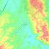 Mappa topografica Guadalupe, altitudine, rilievo