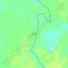 Mappa topografica 10 de Octubre, altitudine, rilievo
