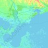Mappa topografica Little Grassy Island, altitudine, rilievo