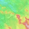 Mappa topografica Sežana, altitudine, rilievo
