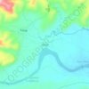 Mappa topografica Shandia, altitudine, rilievo