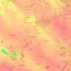 Mappa topografica La Siffraire, altitudine, rilievo