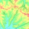 Mappa topografica Villa Ridge, altitudine, rilievo