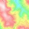 Mappa topografica Pongo Pata, altitudine, rilievo