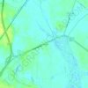 Mappa topografica Pocotaligo, altitudine, rilievo