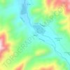 Mappa topografica Semita, altitudine, rilievo