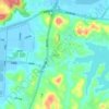 Mappa topografica 北厝镇, altitudine, rilievo