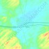 Mappa topografica Ramsar, altitudine, rilievo