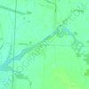Mappa topografica River Canard, altitudine, rilievo