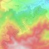 Mappa topografica Puhagan, altitudine, rilievo