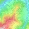 Mappa topografica Pianellino, altitudine, rilievo