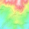 Mappa topografica Larca pamba, altitudine, rilievo