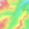 Mappa topografica La Sauce, altitudine, rilievo