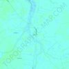 Mappa topografica Merritt, altitudine, rilievo