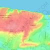 Mappa topografica Villiers sur Port, altitudine, rilievo