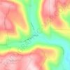 Mappa topografica West Fulton, altitudine, rilievo