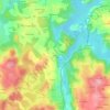 Mappa topografica Selves, altitudine, rilievo