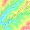 Mappa topografica San Antonio de Pucara, altitudine, rilievo