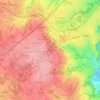 Mappa topografica Cassepot, altitudine, rilievo