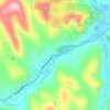 Mappa topografica West Woodstock, altitudine, rilievo