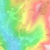Mappa topografica Punta Jolanda, altitudine, rilievo