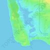 Mappa topografica Bossis de la Chaume, altitudine, rilievo