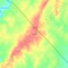 Mappa topografica Hatchet, altitudine, rilievo