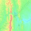 Mappa topografica Camiri, altitudine, rilievo