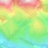 Mappa topografica Brangoly, altitudine, rilievo