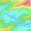 Mappa topografica Le Brec, altitudine, rilievo