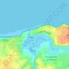 Mappa topografica Les Rivières, altitudine, rilievo