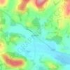 Mappa topografica Torphins, altitudine, rilievo
