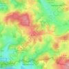 Mappa topografica Dürener Haus, altitudine, rilievo