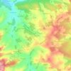 Mappa topografica Les Combaraux, altitudine, rilievo