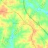 Mappa topografica Glenola, altitudine, rilievo