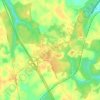 Mappa topografica Ruther Glen, altitudine, rilievo