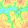 Mappa topografica Piloubin, altitudine, rilievo