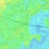 Mappa topografica Windsor Forest, altitudine, rilievo