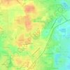 Mappa topografica White Birch Lakes, altitudine, rilievo