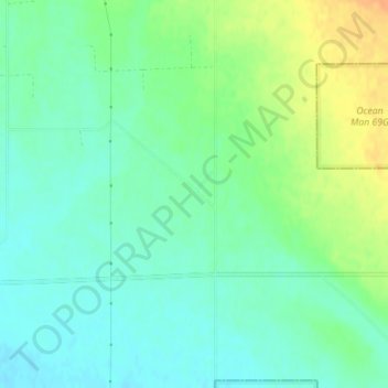 Mappa topografica Handsworth, altitudine, rilievo