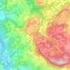 Mappa topografica Samone, altitudine, rilievo